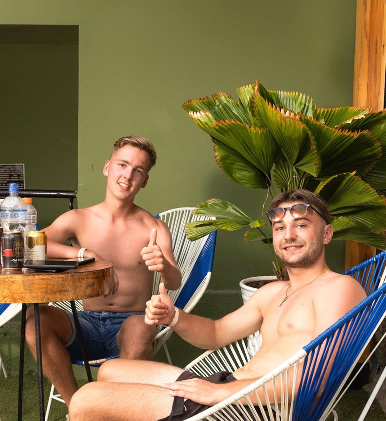 Seven Nights Hostel Cartagena Bagian luar foto